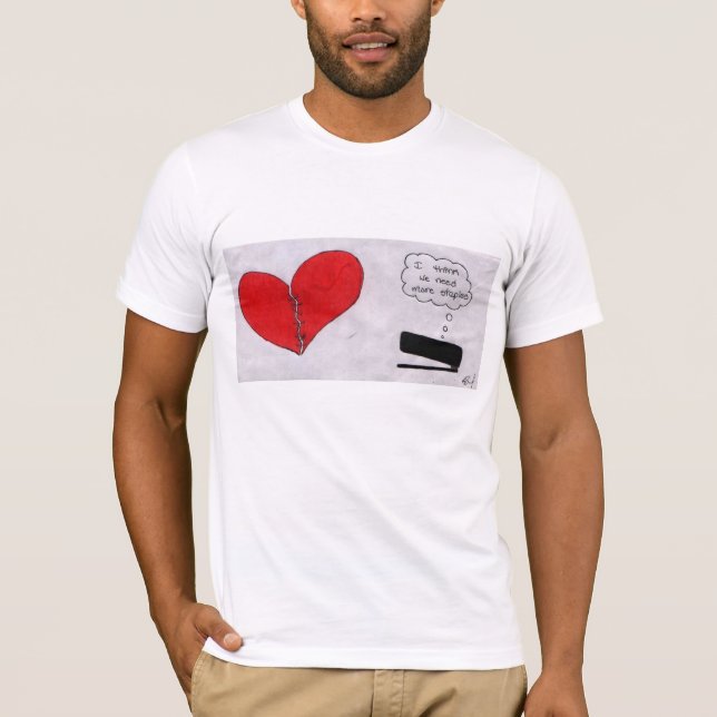 Camiseta necesitamos más grapa (Anverso)