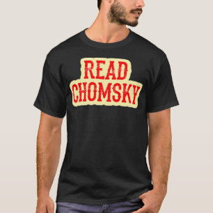 Camiseta Necesitamos más lucha de Noam Chomsky contra las p