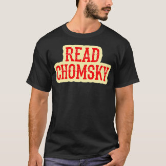 Camiseta Necesitamos más lucha de Noam Chomsky contra las p