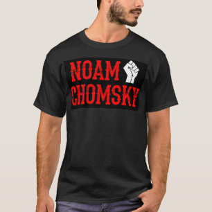 Camiseta Necesitamos más lucha de Noam Chomsky contra las p
