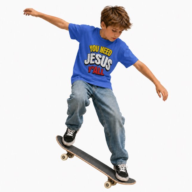 Camiseta Necesitas a Jesús, todos (Subido por el creador)