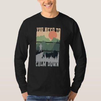 Camiseta Necesitas Calmarte Meditación