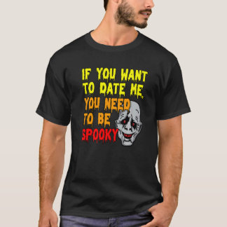 Camiseta Necesitas Ser Calabaza De Halloween Espeluznante F