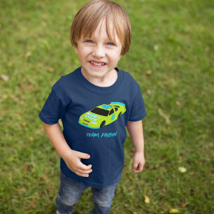 Camiseta Necesito 4 Race Car Boys cuarto Fiesta de cumpleañ