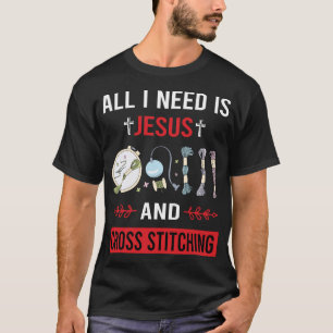 Camiseta Necesito a Jesús cruzando el apodo