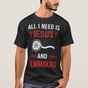 Camiseta Necesito A Jesús Filmador Filmador Haciendo Pelícu