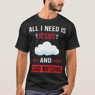 Camiseta Necesito a Jesús Nube Mirando