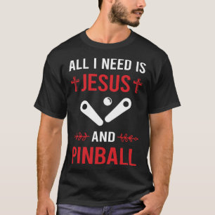 Camiseta Necesito a Jesus Pinball