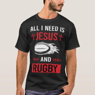 Camiseta Necesito a Jesus Rugby
