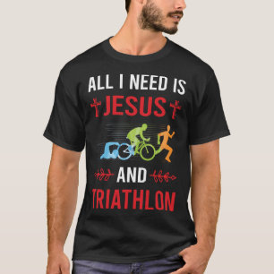 Camiseta Necesito a Jesús Triatleta