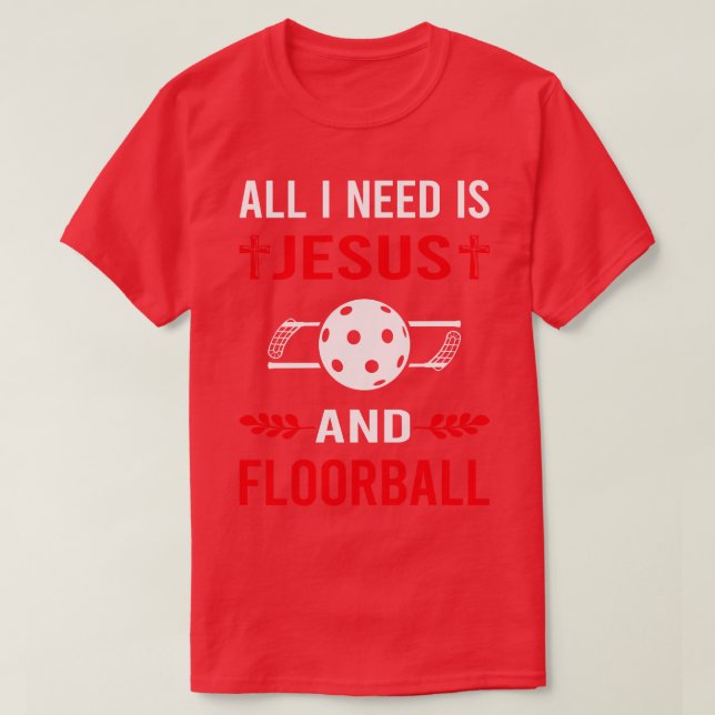 Camiseta Necesito A Jesús Y Al Flotador (Diseño del anverso)
