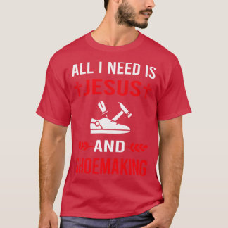 Camiseta Necesito A Jesús Y La Fabricación De Zapatos De Ca