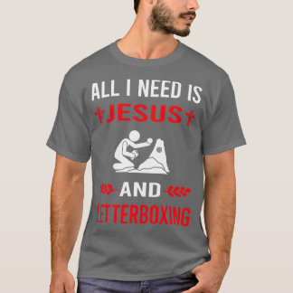 Camiseta Necesito A Jesús Y Letterboxing
