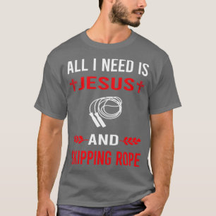 Camiseta Necesito A Jesús Y Saltar La cuerda