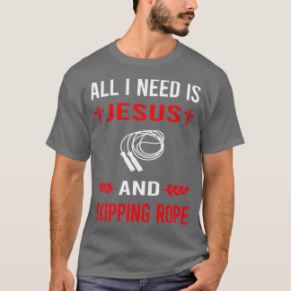 Camiseta Necesito A Jesús Y Saltar La cuerda