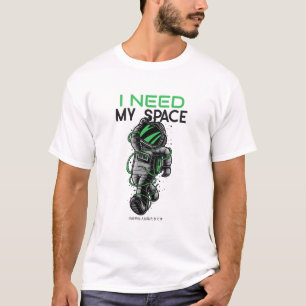 Camiseta Necesito a mi hombre espacial