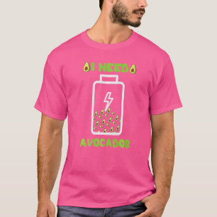 Camiseta Necesito Aguacates Guacamole