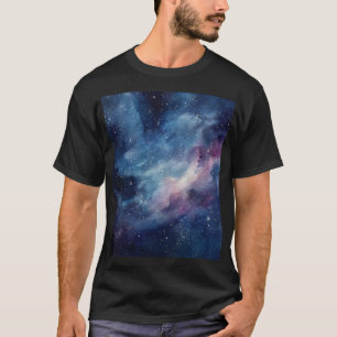 Camiseta Necesito Algo De Espacio Arte De Acuarela Divertid