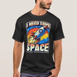 Camiseta Necesito Algo De Espacio Gracioso Cita Sarcástica