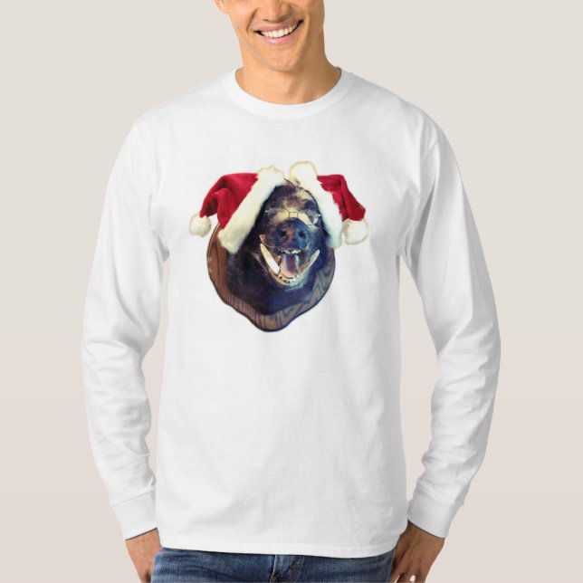 Camiseta Necesito algo llevar para Navidad (Anverso)