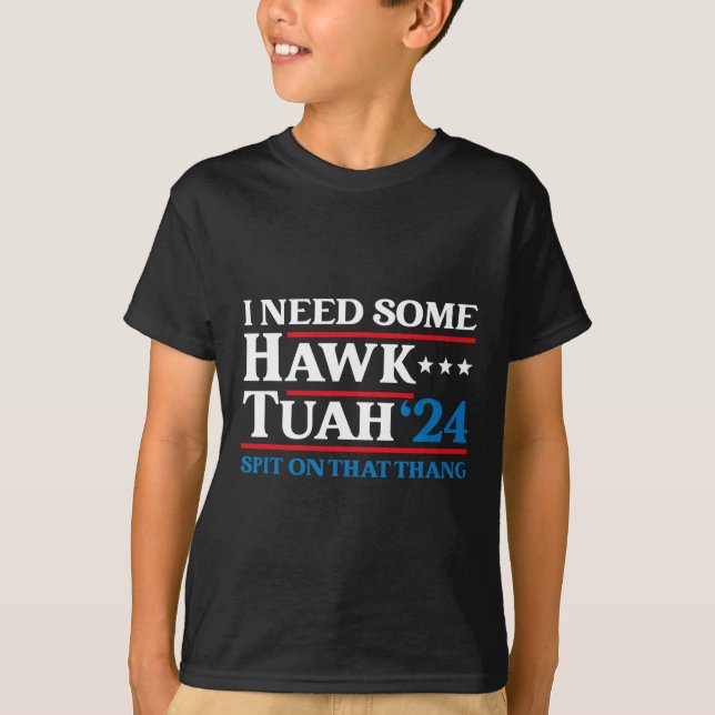 Camiseta Necesito Algunos Halcones Para Las Elecciones Pres (Anverso)