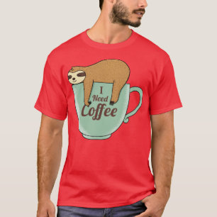 Camiseta Necesito café