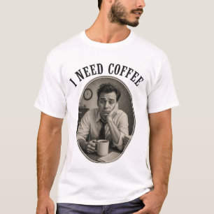 Camiseta Necesito café 