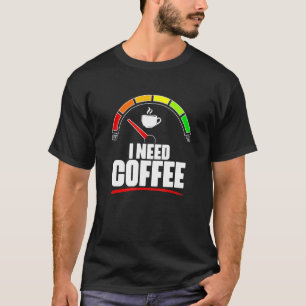 Camiseta Necesito Café Gage Café Cafetería Café Café Café C