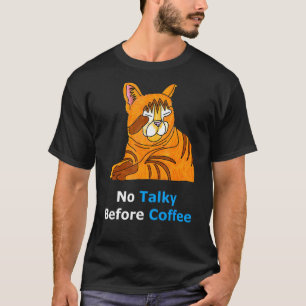 Camiseta Necesito Café No Estoy Despierto Aún Soñoliento Ca