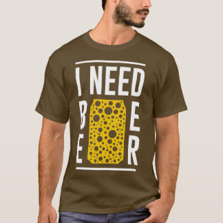 Camiseta Necesito Cerveza
