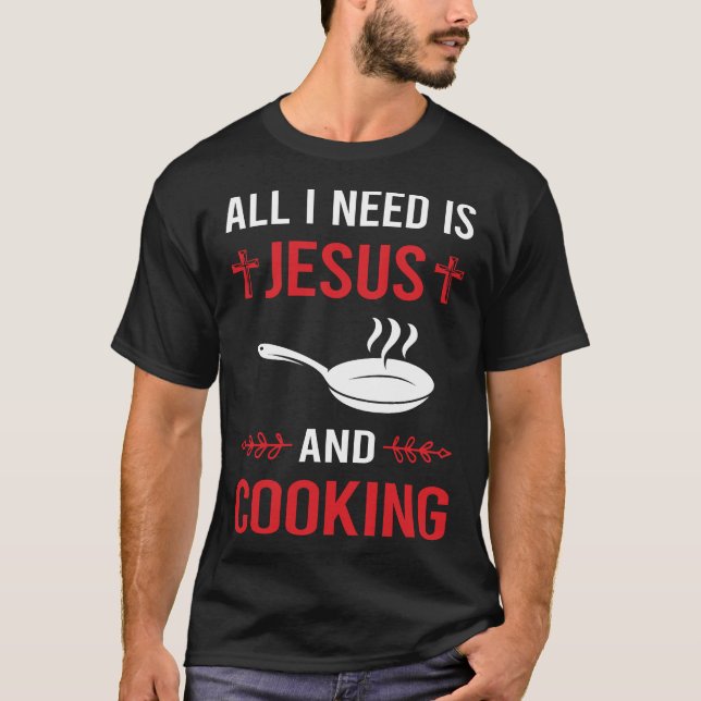 Camiseta Necesito Cocina De Jesús (Anverso)