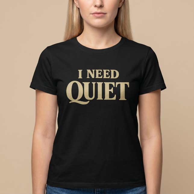 Camiseta Necesito divertido tranquilo (Subido por el creador)