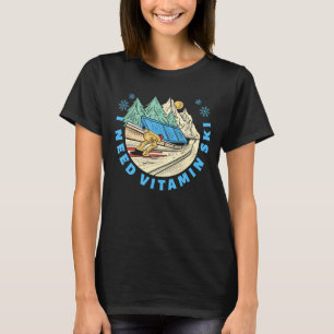 Camiseta Necesito Esquiadores De Vitamina