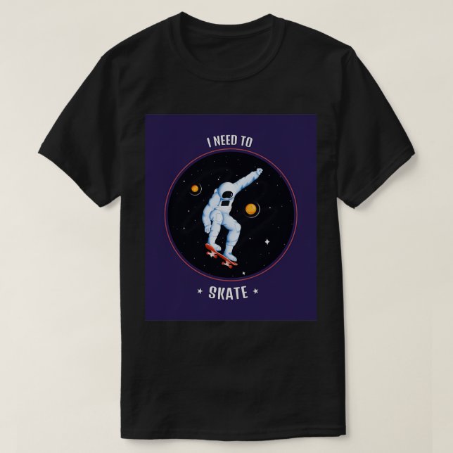Camiseta Necesito Esquiar TShirt (Diseño del anverso)