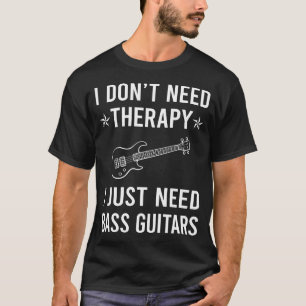 Camiseta Necesito Guitarista De Guitarra Bass