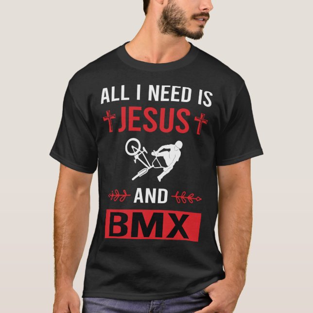 Camiseta Necesito Jesús BMX (Anverso)