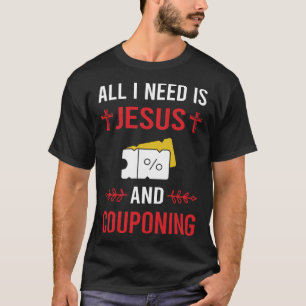 Camiseta Necesito Jesús Cuponeo Cupón Cupones Cuponeador