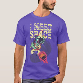 Camiseta Necesito la distancia social divertida de Alien In