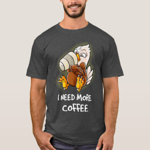 Camiseta Necesito Más Café En Mi Cafeína Mug.