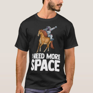 Camiseta Necesito más espacio en la ciencia del aula de cab