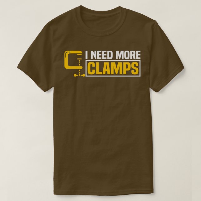 Camiseta Necesito Más Lámparas Carpintero Fundido De Woodwo (Diseño del anverso)