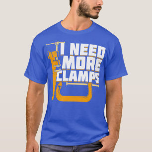 Camiseta Necesito más lámparas de madera para trabajar