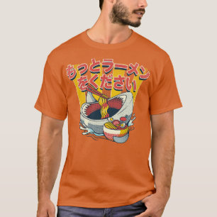 Camiseta Necesito más Ramen gracioso por Tobe Fonseca