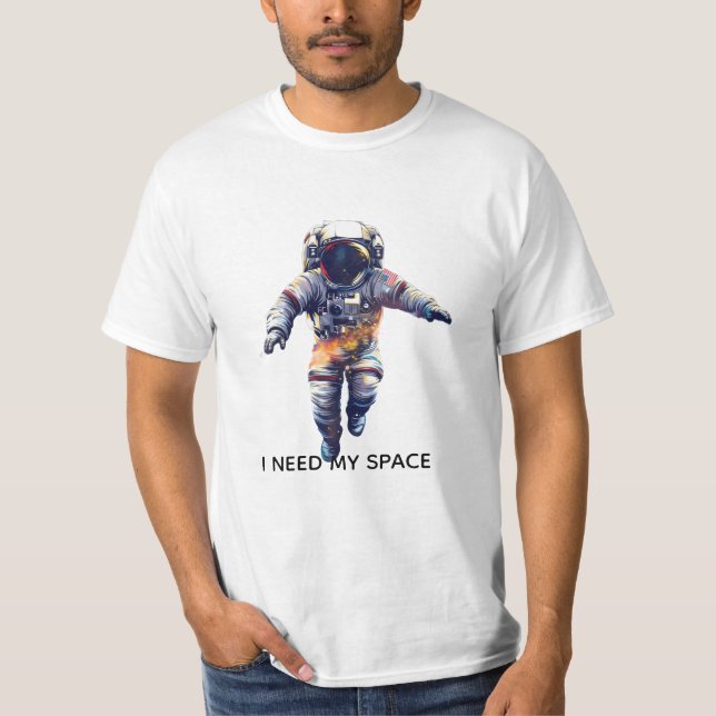 CAMISETA NECESITO MI ESPACIO (Anverso)