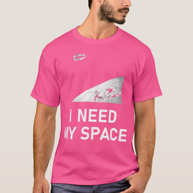 Camiseta Necesito mi espacio ciencia astronómica de distanc (Anverso)