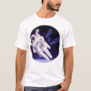 Camiseta Necesito mi espacio, círculo