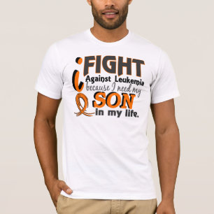Camiseta Necesito mi leucemia del hijo
