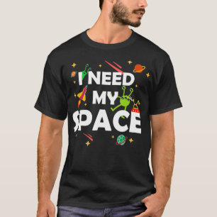 Camiseta Necesito mi Monstruo Astrofísica del espacio ultra