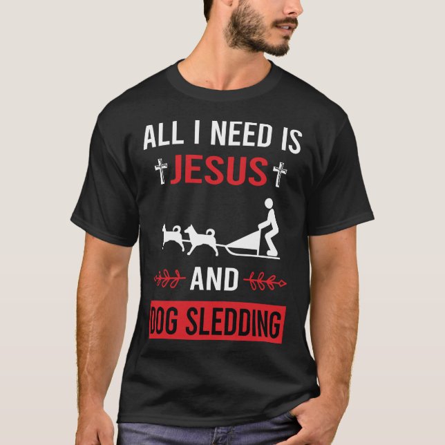 Camiseta Necesito Que Jesús Derrame Sleighging (Anverso)
