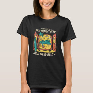 Camiseta Necesito Ser Seahabilitado Nags Head Beach Summer